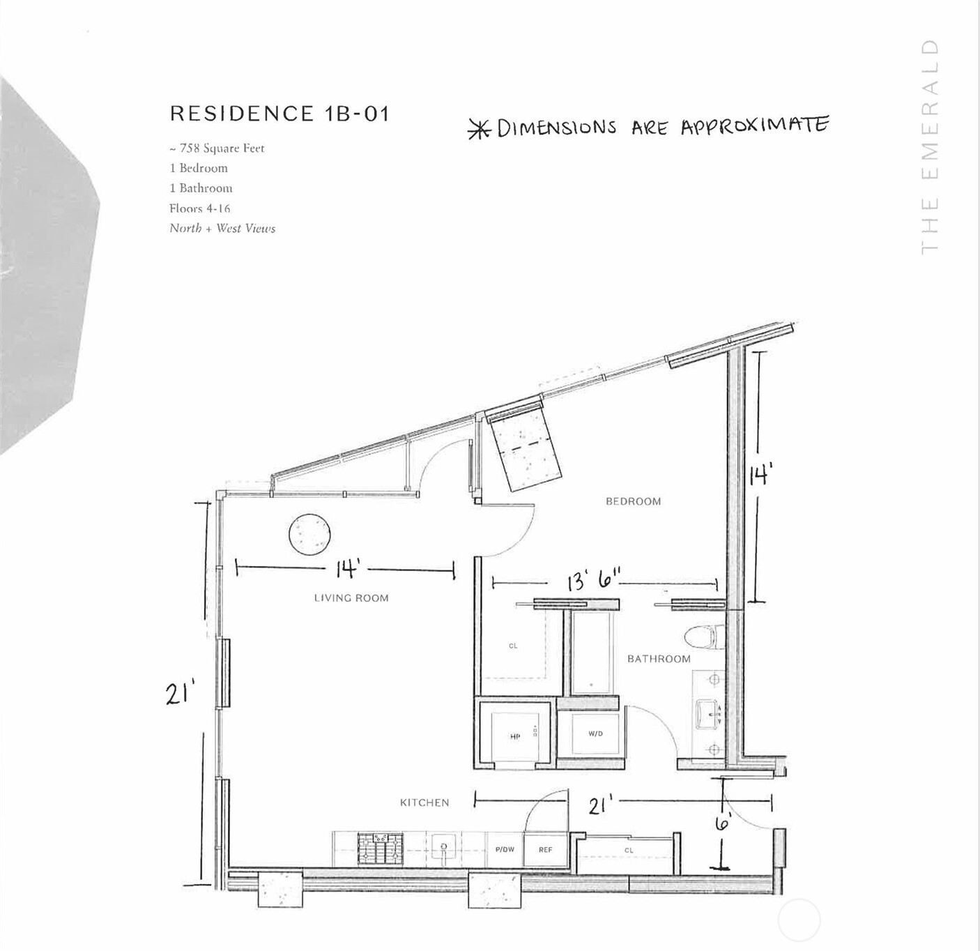 121 Stewart Street Unit: 1407