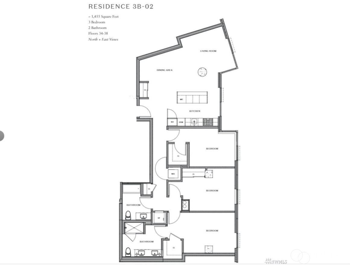 121 Stewart Street Unit: 3402