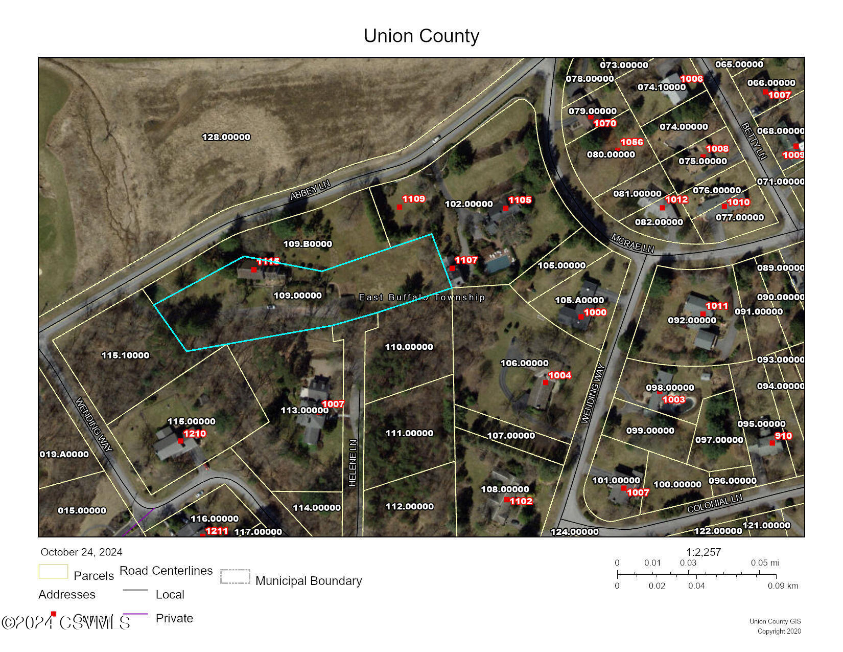 1115 ABBEY Lane