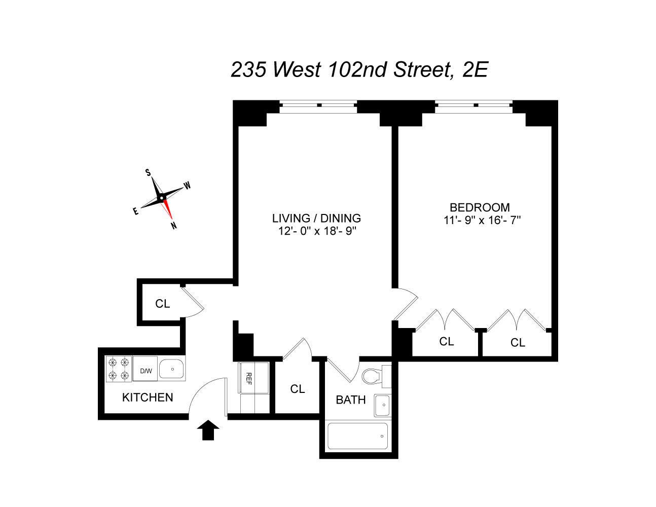 235 W 102ND Street 2E