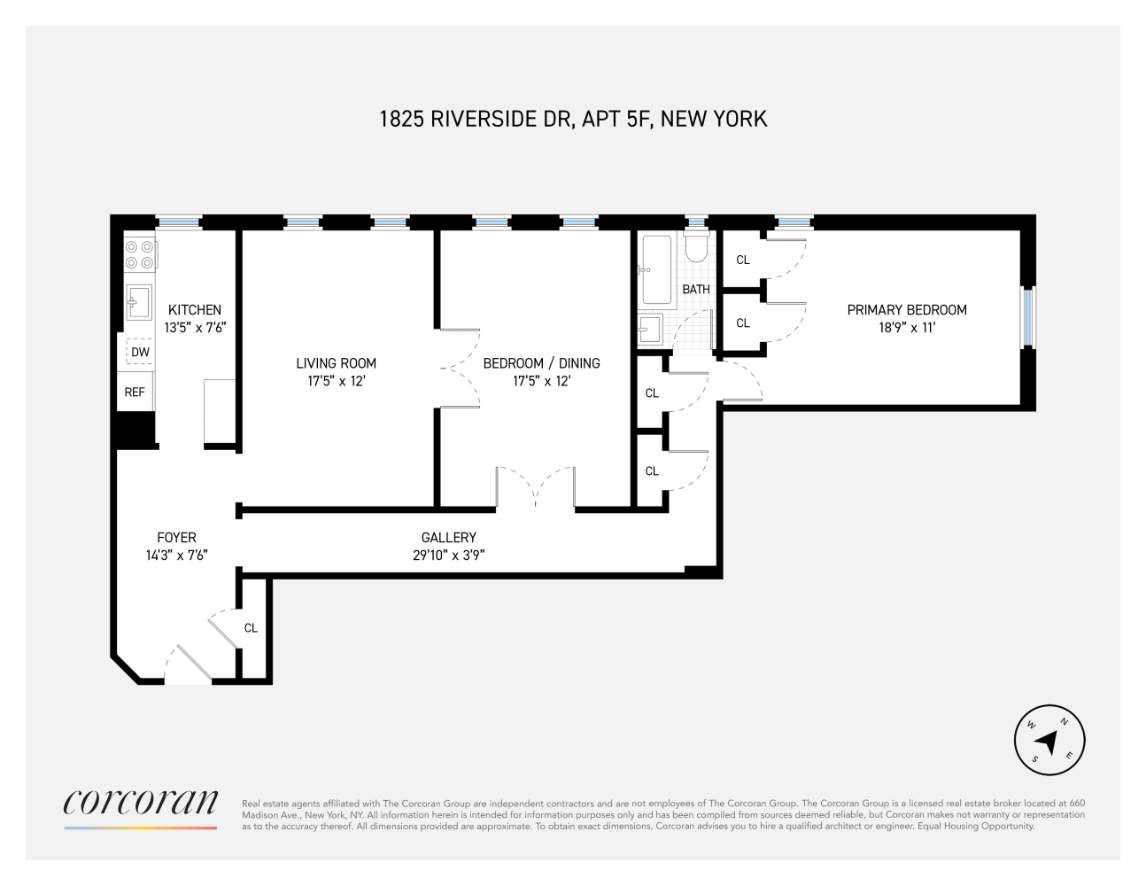 1825 RIVERSIDE Drive 5F