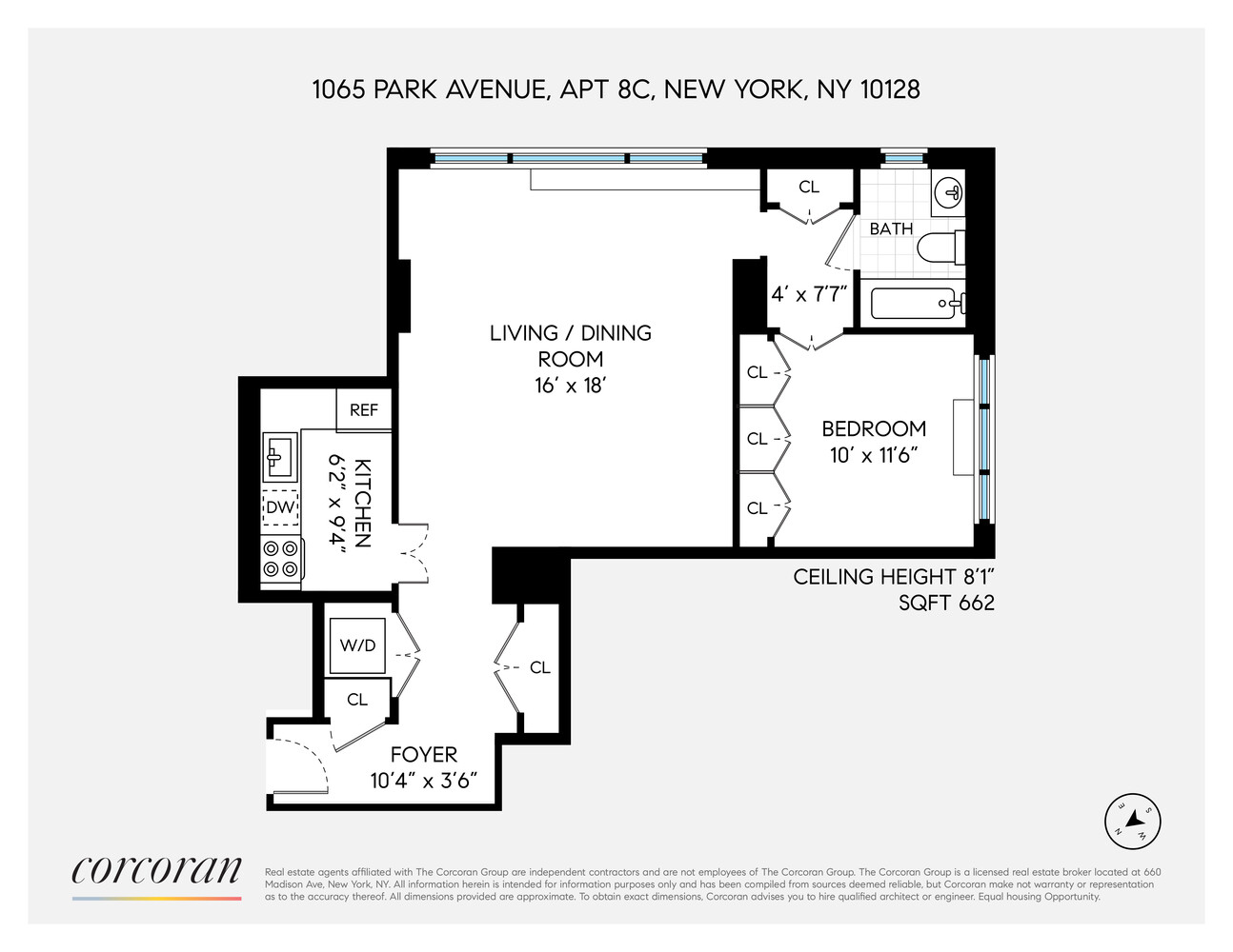 1065 PARK Avenue 8C