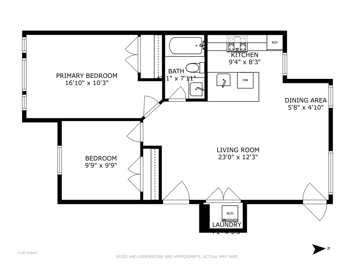 1714 W Grace Street Unit: 1W