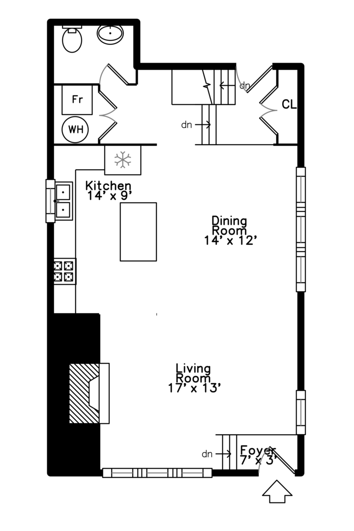 1459 W Melrose Street Unit: 1N