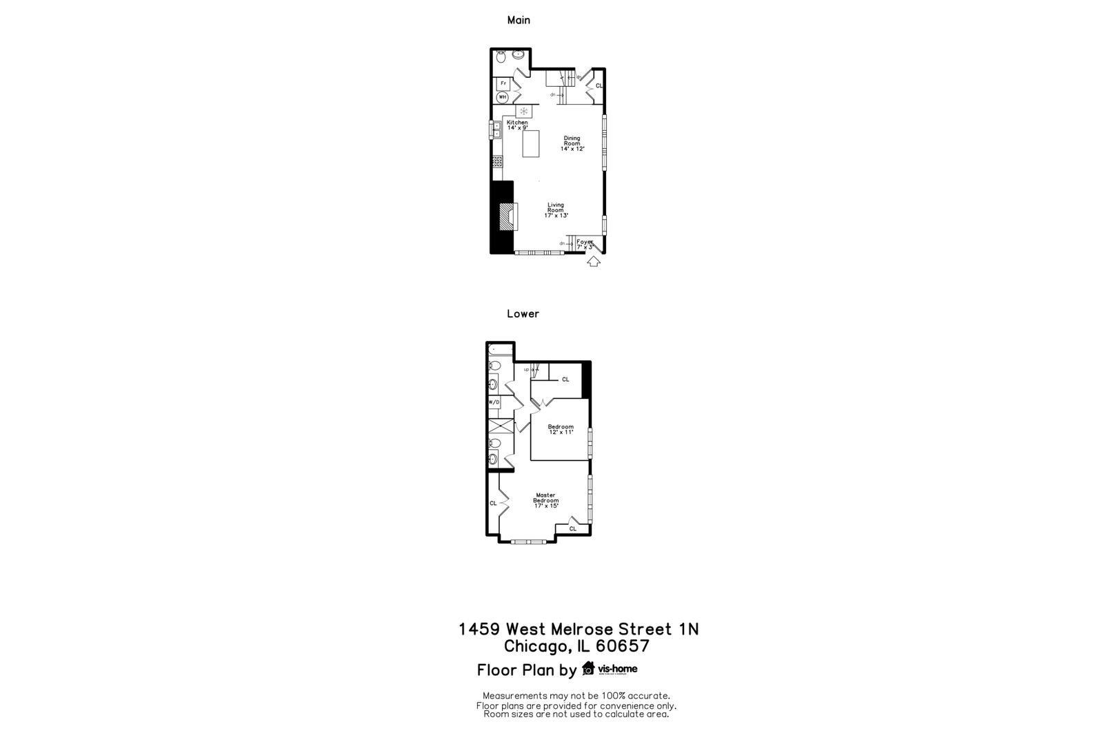 1459 W Melrose Street Unit: 1N