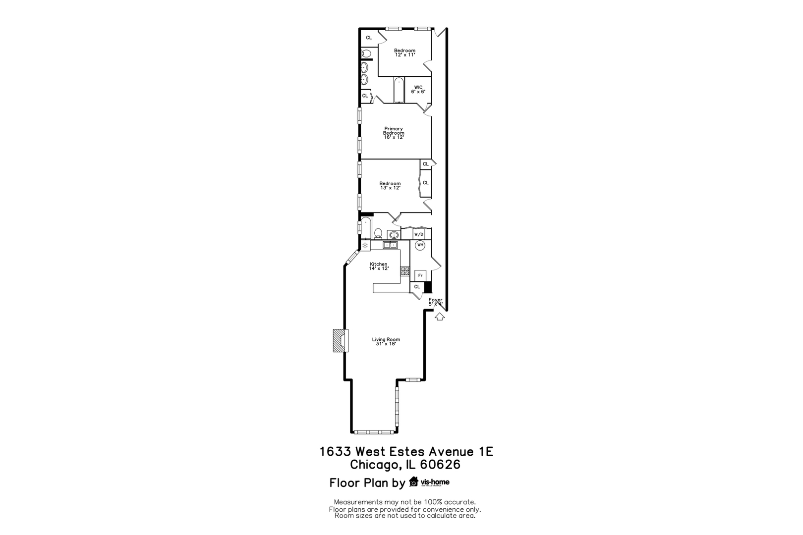 1633 W Estes Avenue Unit: 1E
