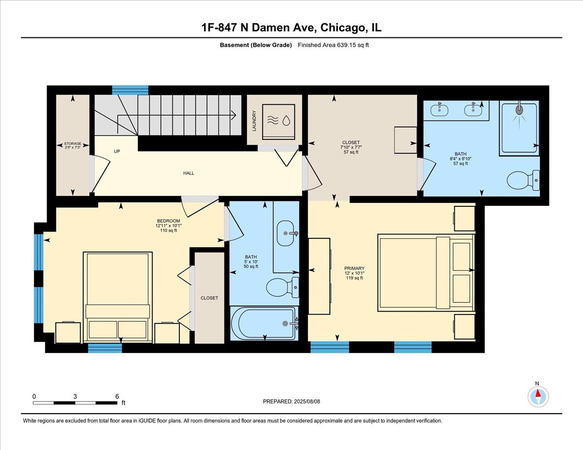 847 N DAMEN Avenue Unit: 1F