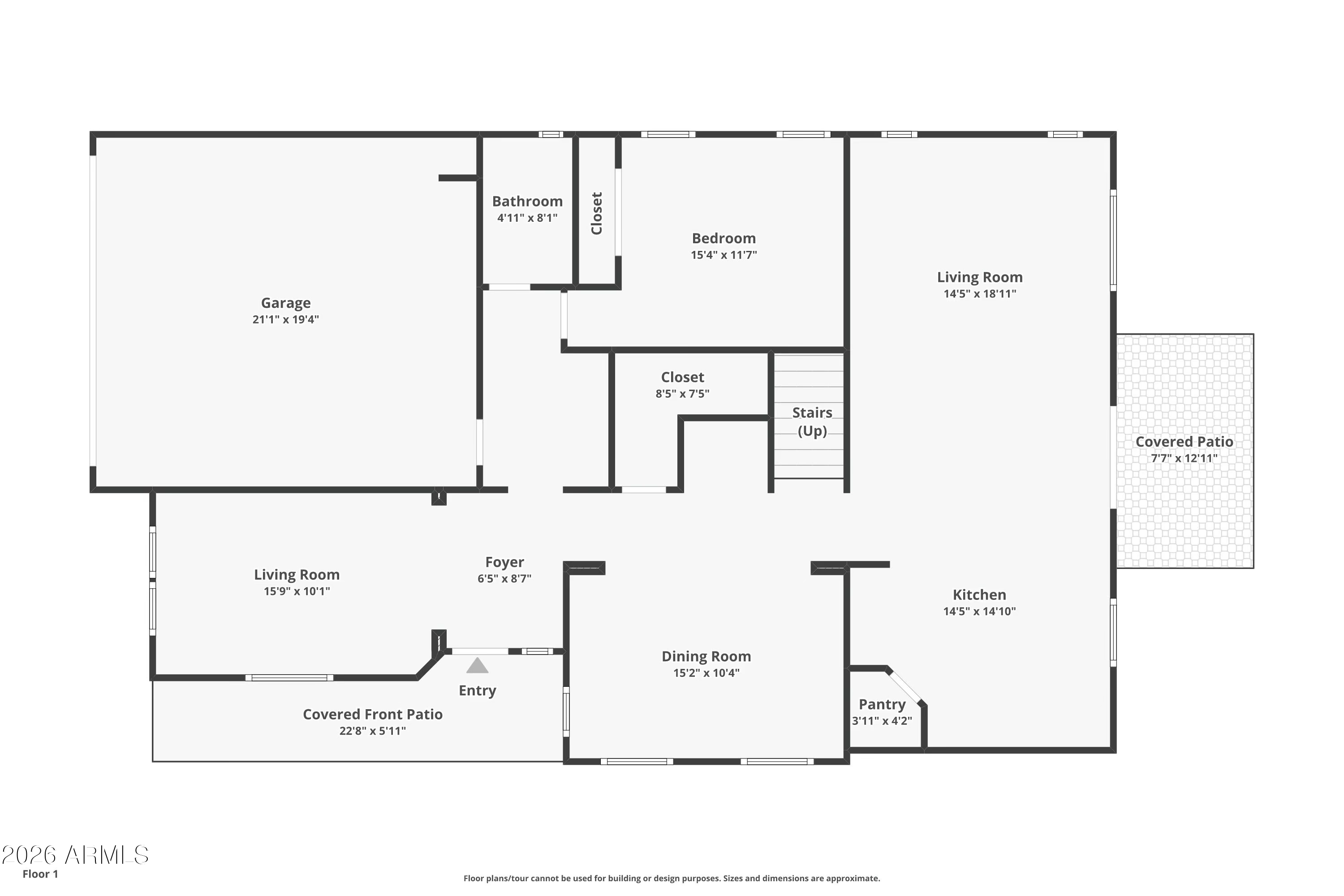 1819 W BONANZA Drive