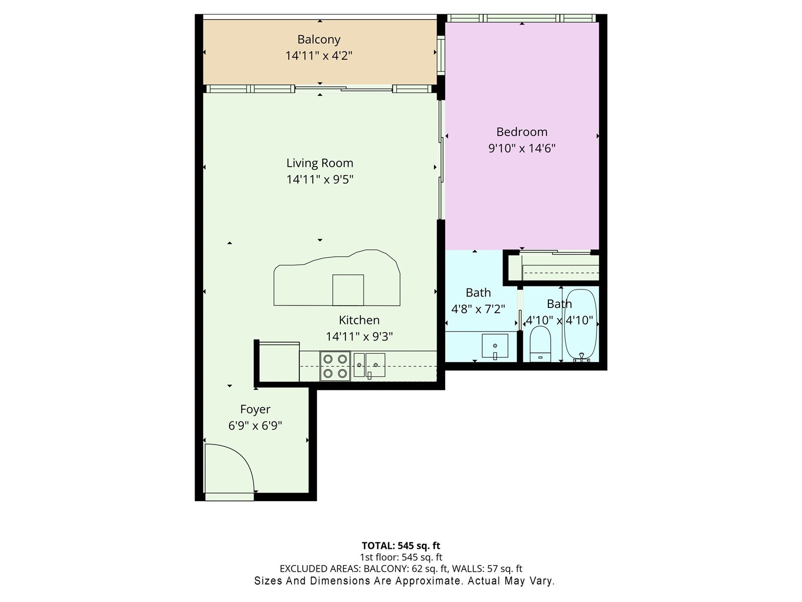 201 Ohua Avenue 1506/Makai
