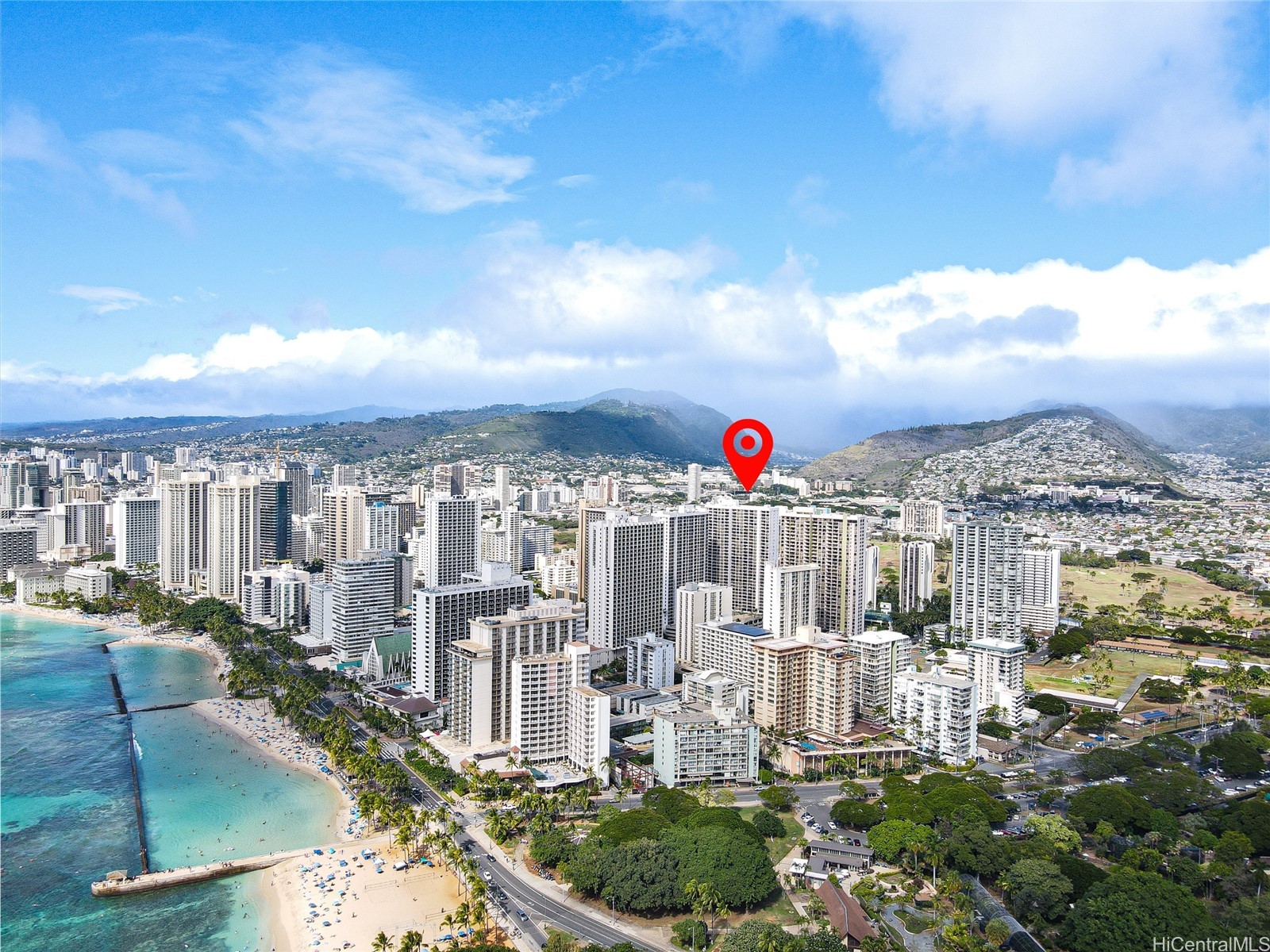 201 Ohua Avenue 1506/Makai