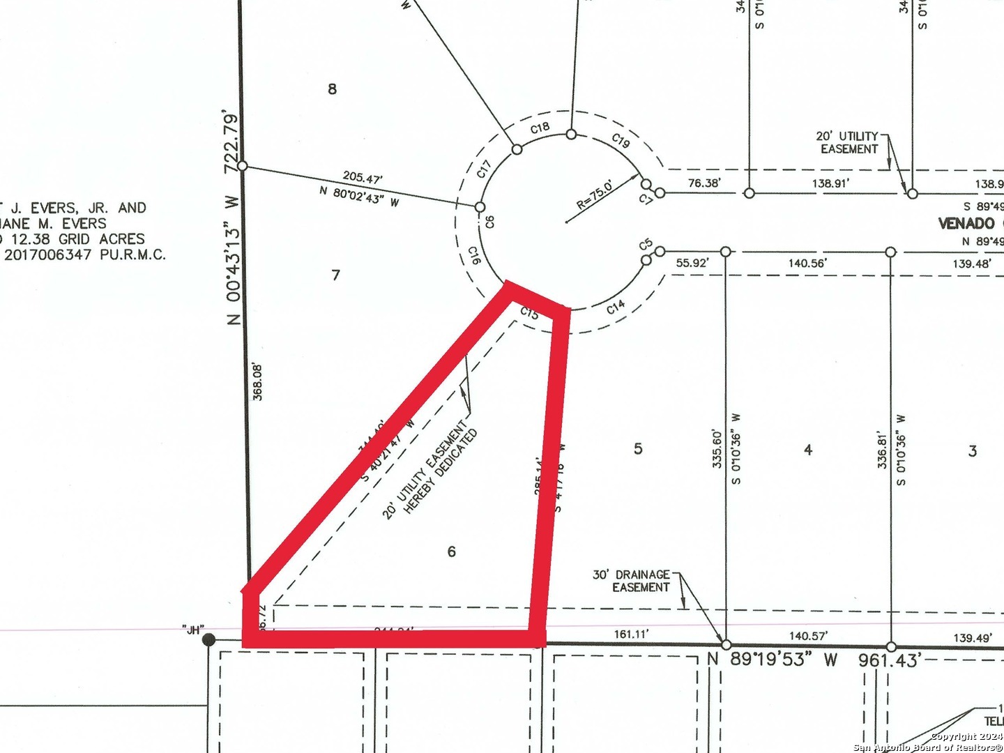 LOT 6 Venado Oaks