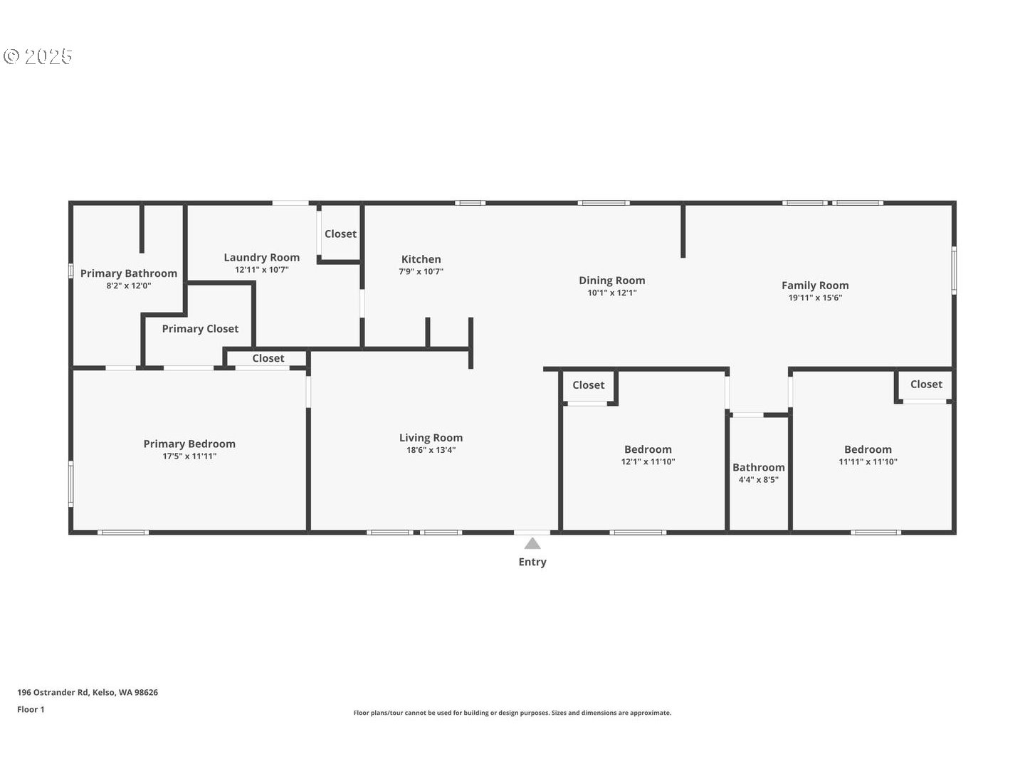 196 OSTRANDER RD, Kelso