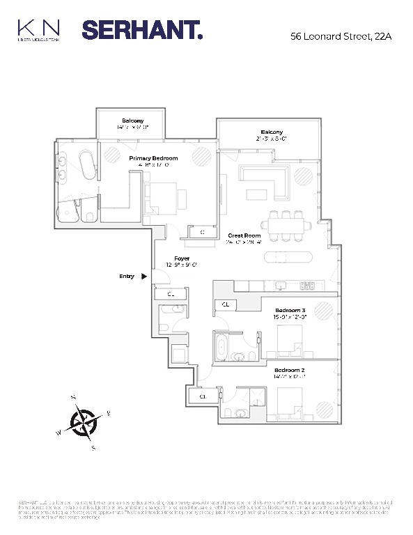 56 LEONARD Street 22AE