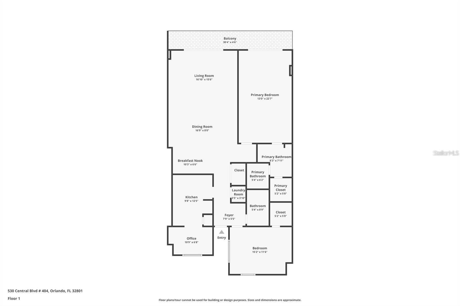 530 E CENTRAL BLVD #405