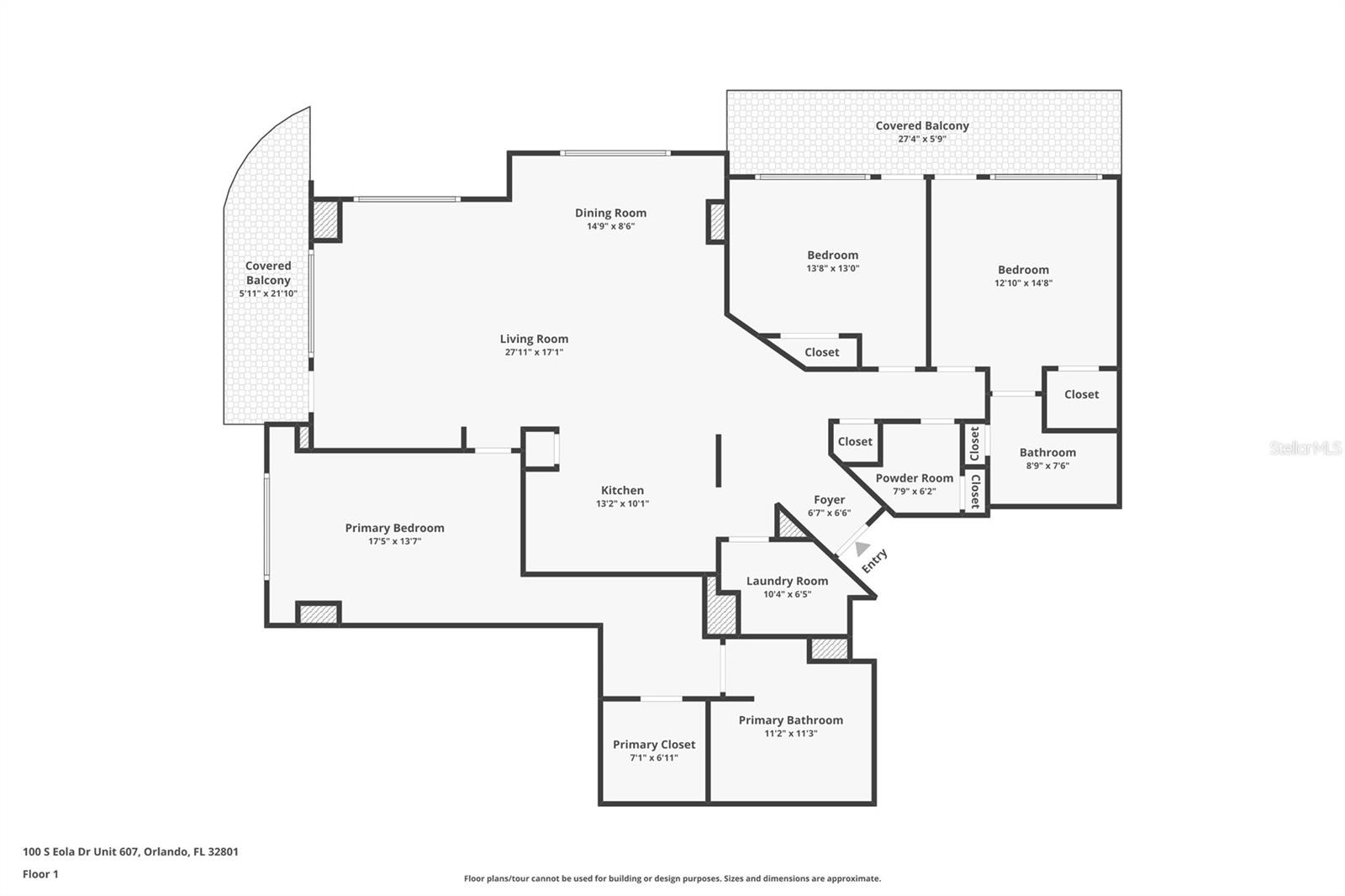100 S EOLA DR #1609
