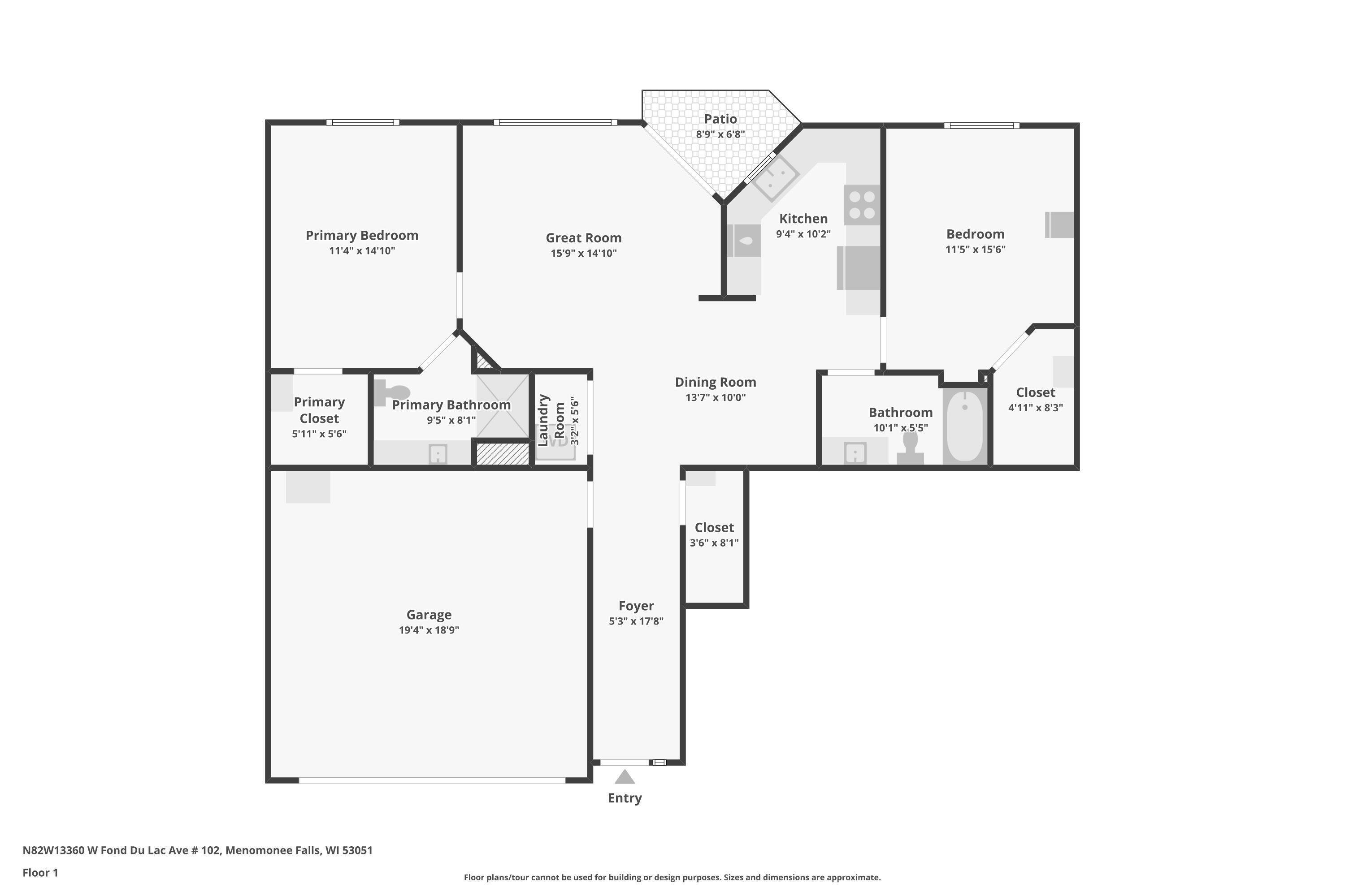 N82W13360 Fond Du Lac Ave Unit: 102