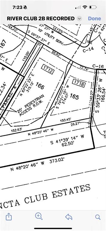 1712 (lot 166) RIVER CLUB Loop