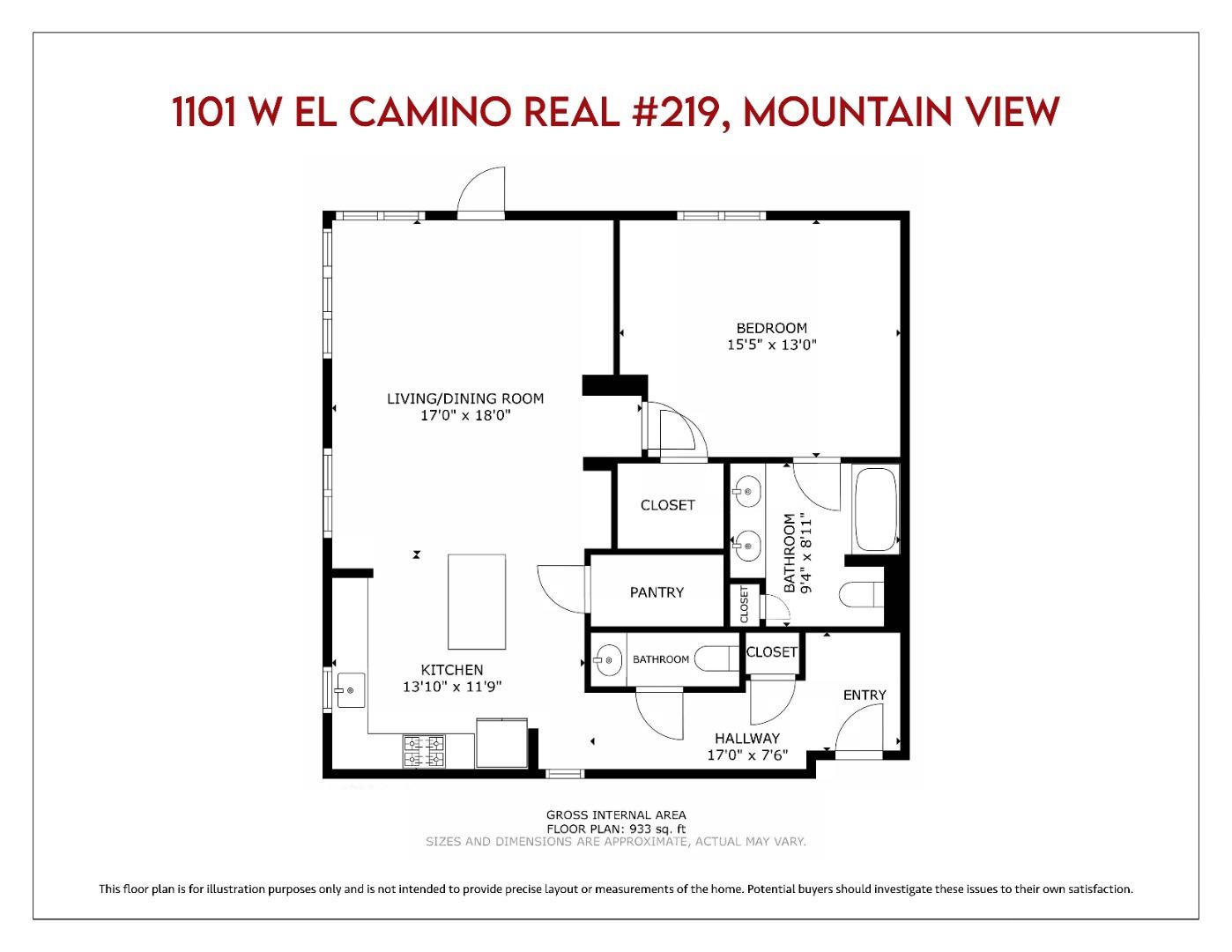 1101 West El Camino Real 219