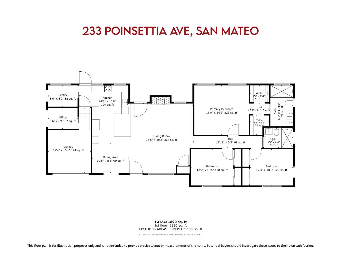 233 Poinsettia AVE