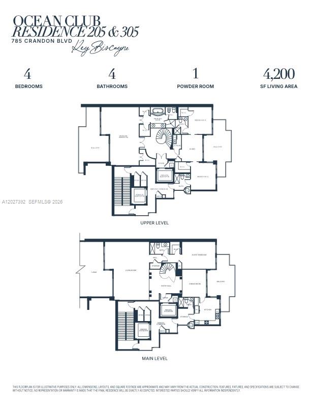785 Crandon Blvd Unit: 205/305