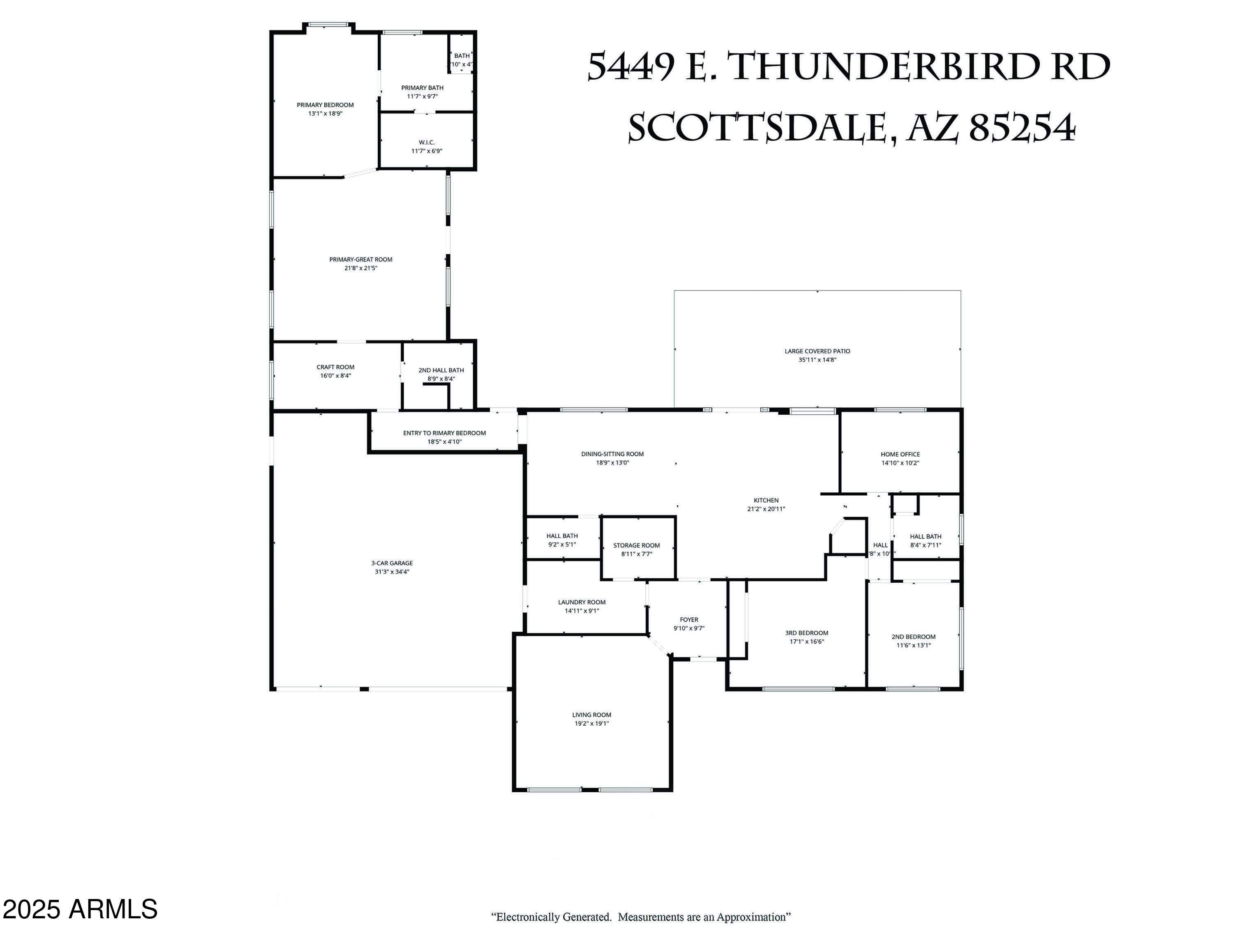 5449 E THUNDERBIRD Road