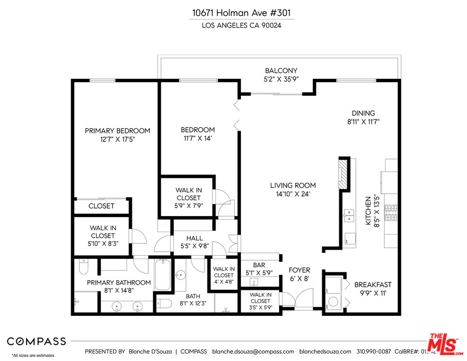 10671 Holman Ave Unit: 301