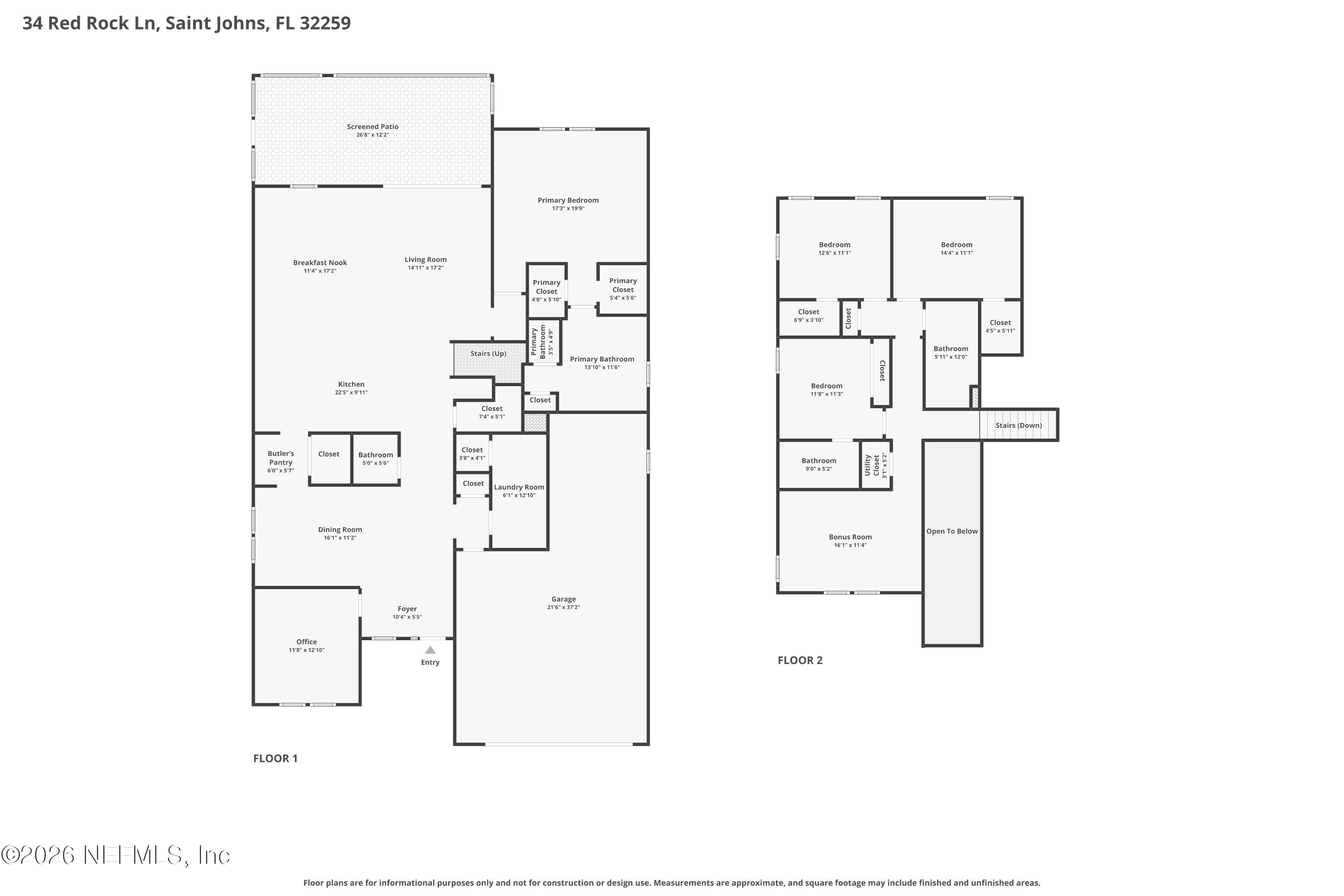 34 RED ROCK Lane, St. Johns