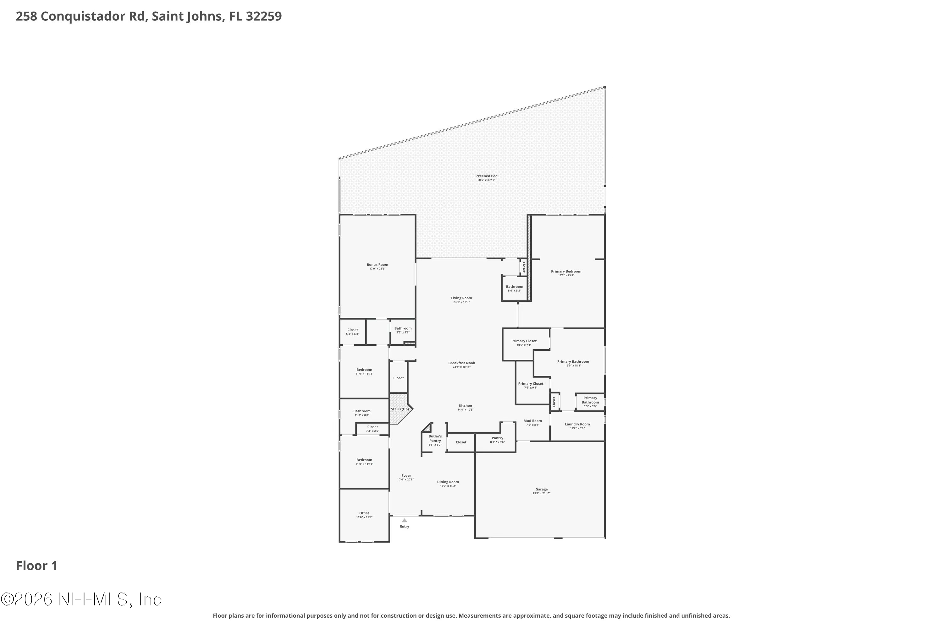 258 CONQUISTADOR Road, St. Johns