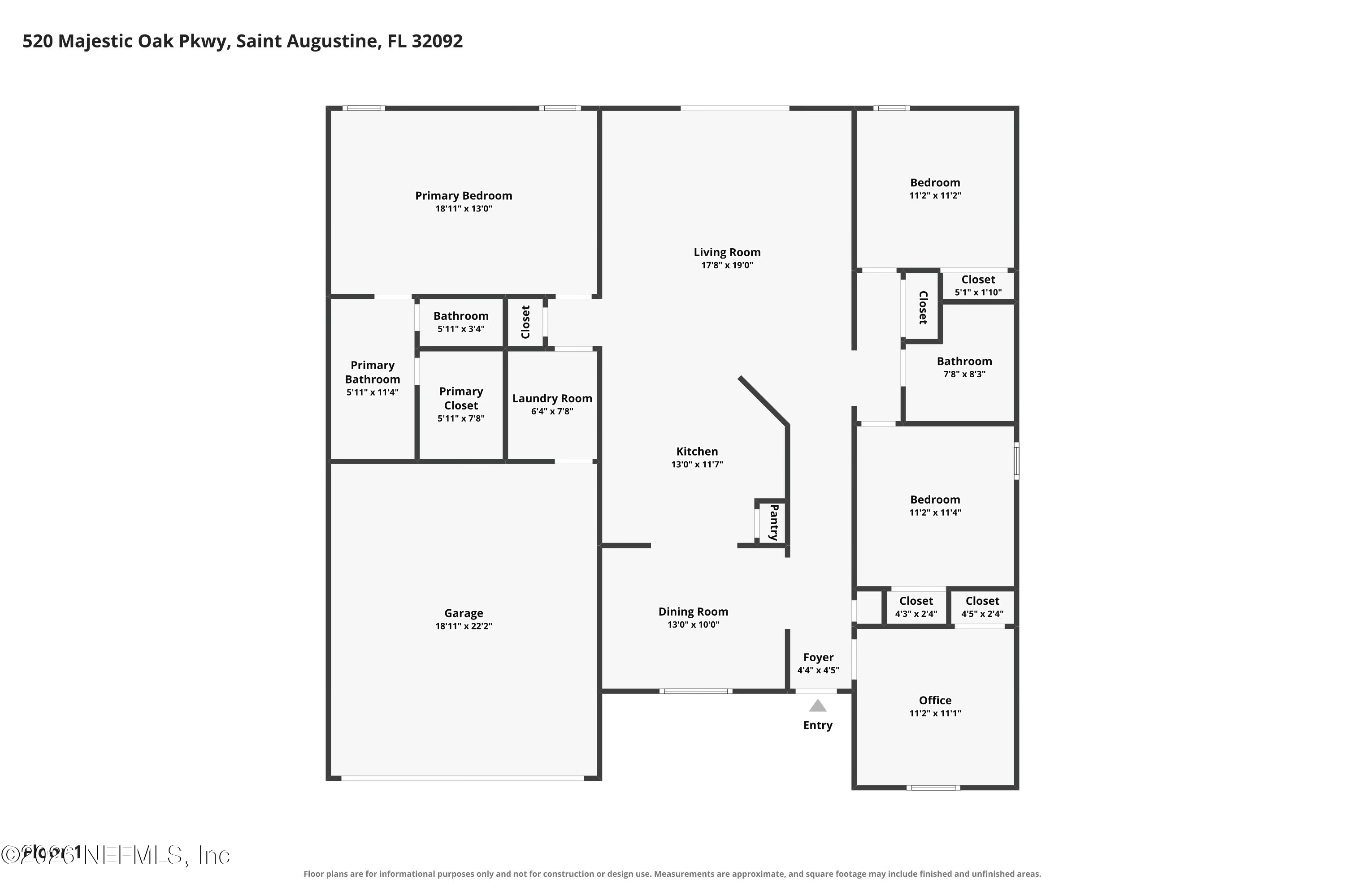 520 MAJESTIC OAK Parkway, St. Augustine