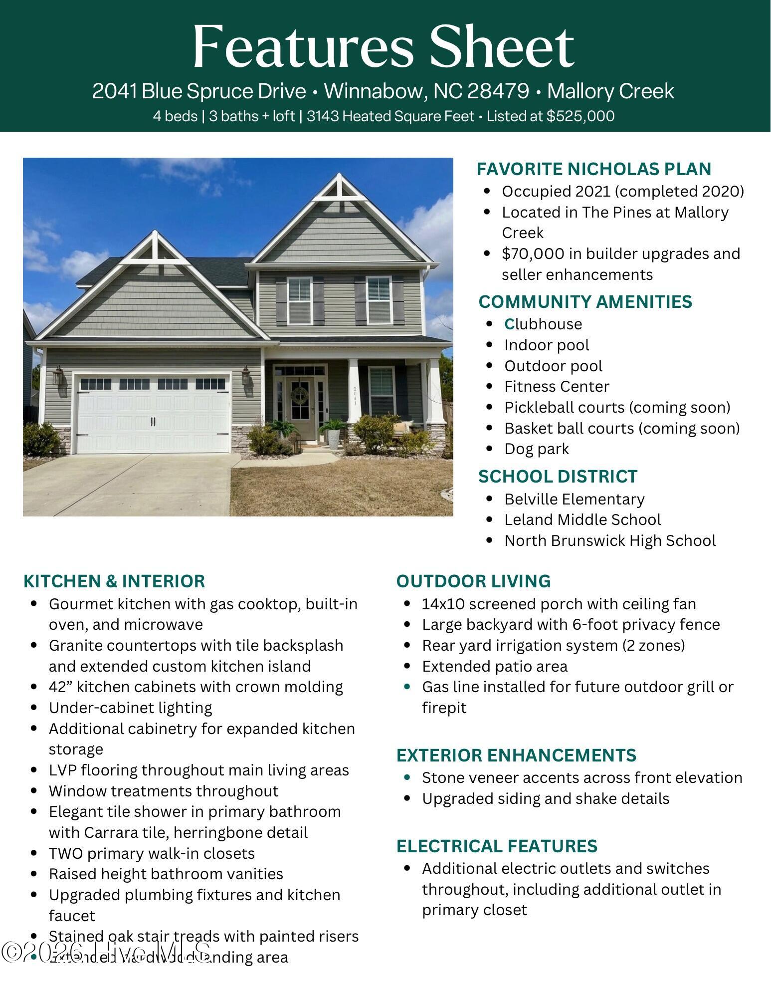 2041 Blue Spruce Drive