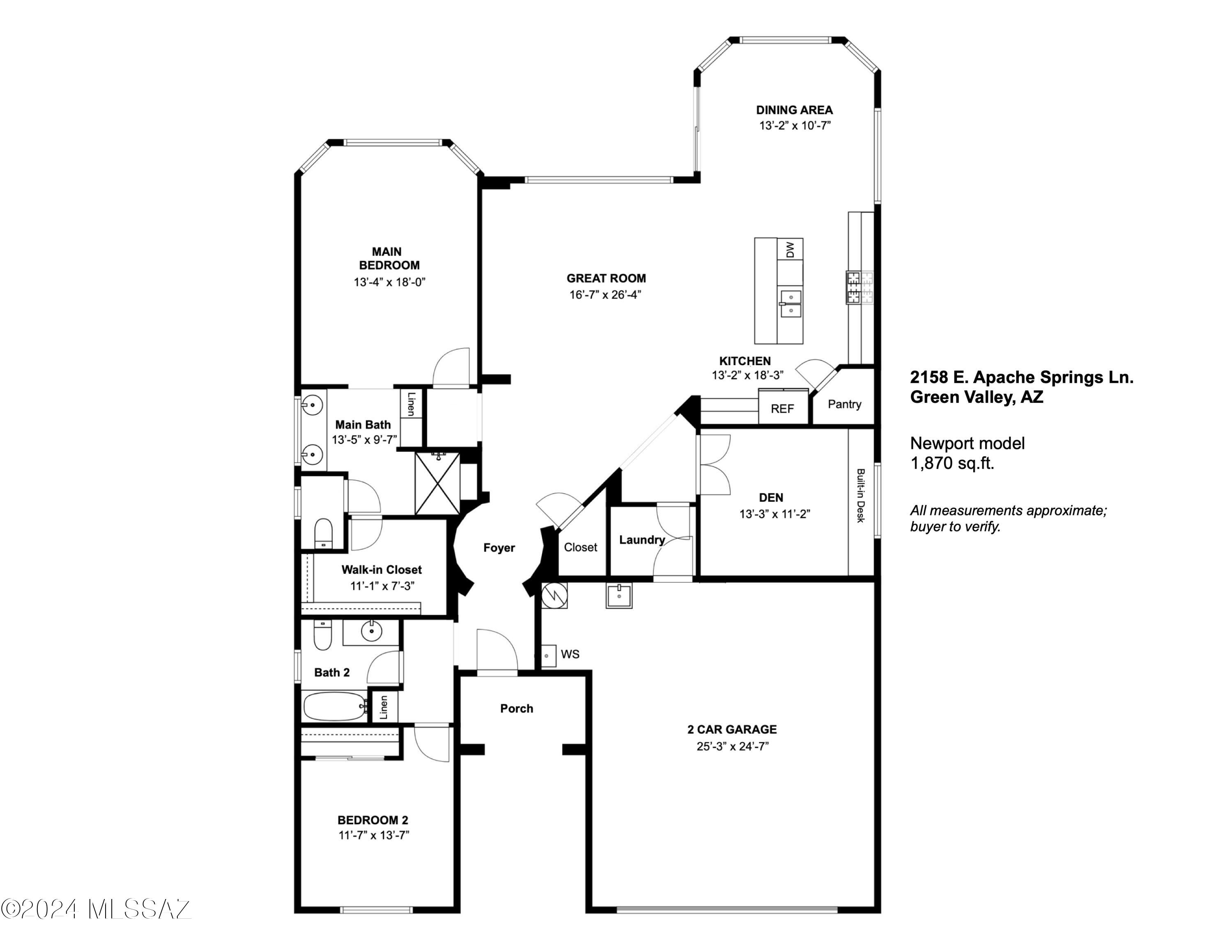2158 E Apache Springs Lane