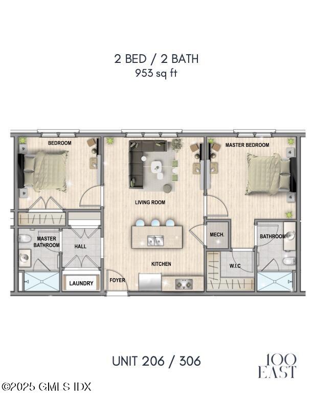 100 E Putnam Avenue, 206