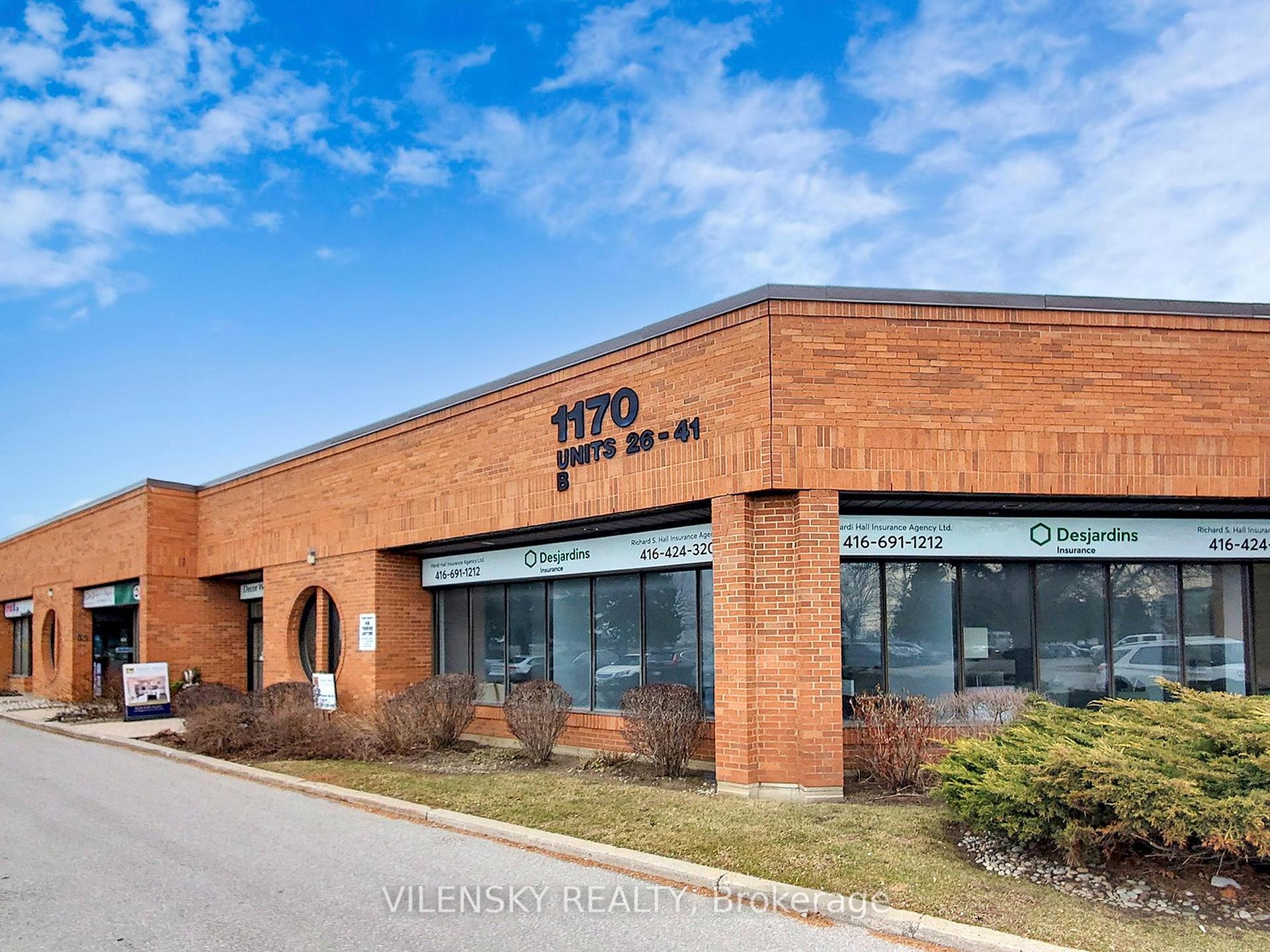 #33 – 1170 Sheppard Ave W | Industrial Condo For Sale Toronto | Vilensky Realty