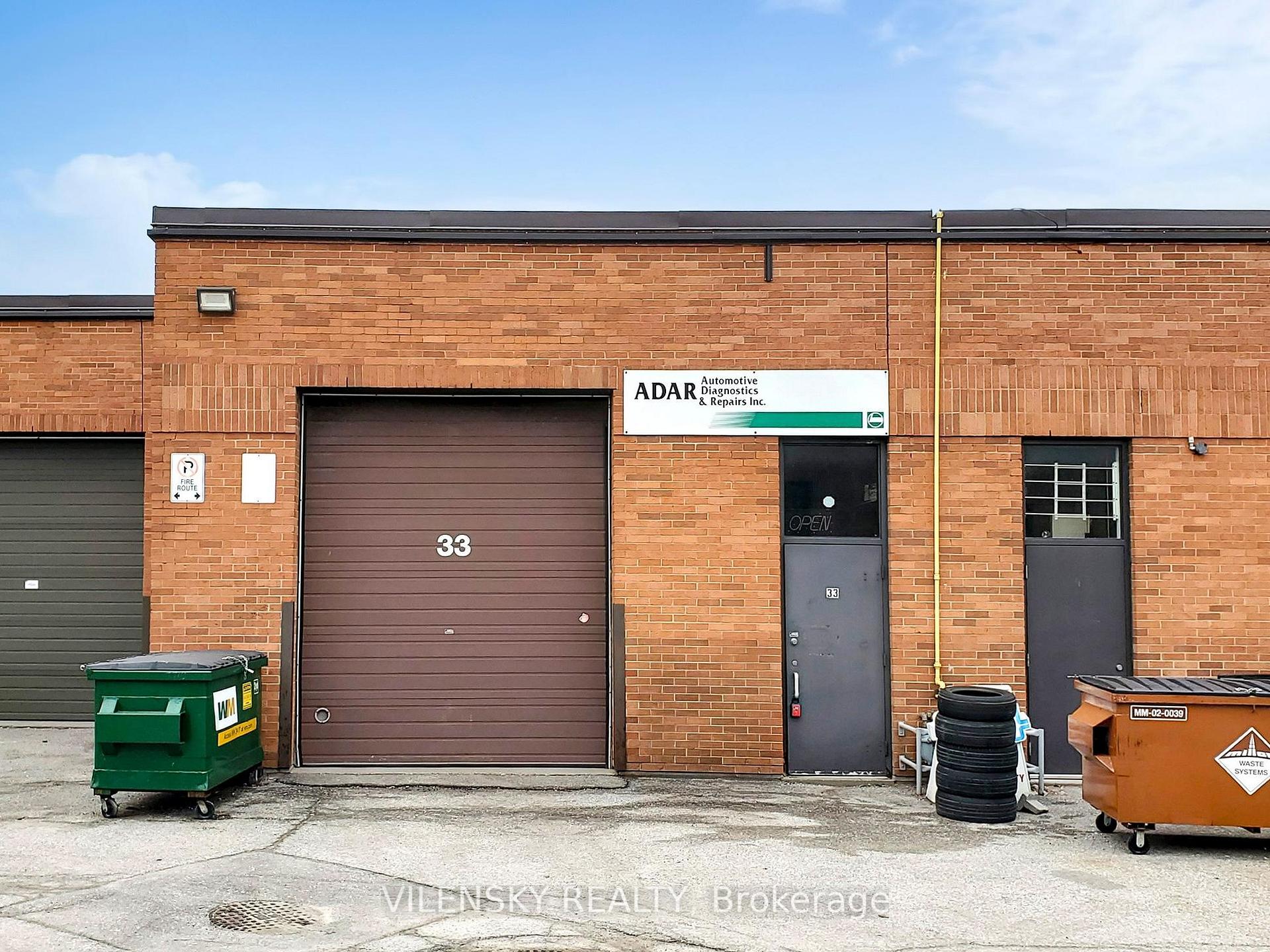 #33 – 1170 Sheppard Ave W | Industrial Condo For Sale Toronto | Vilensky Realty