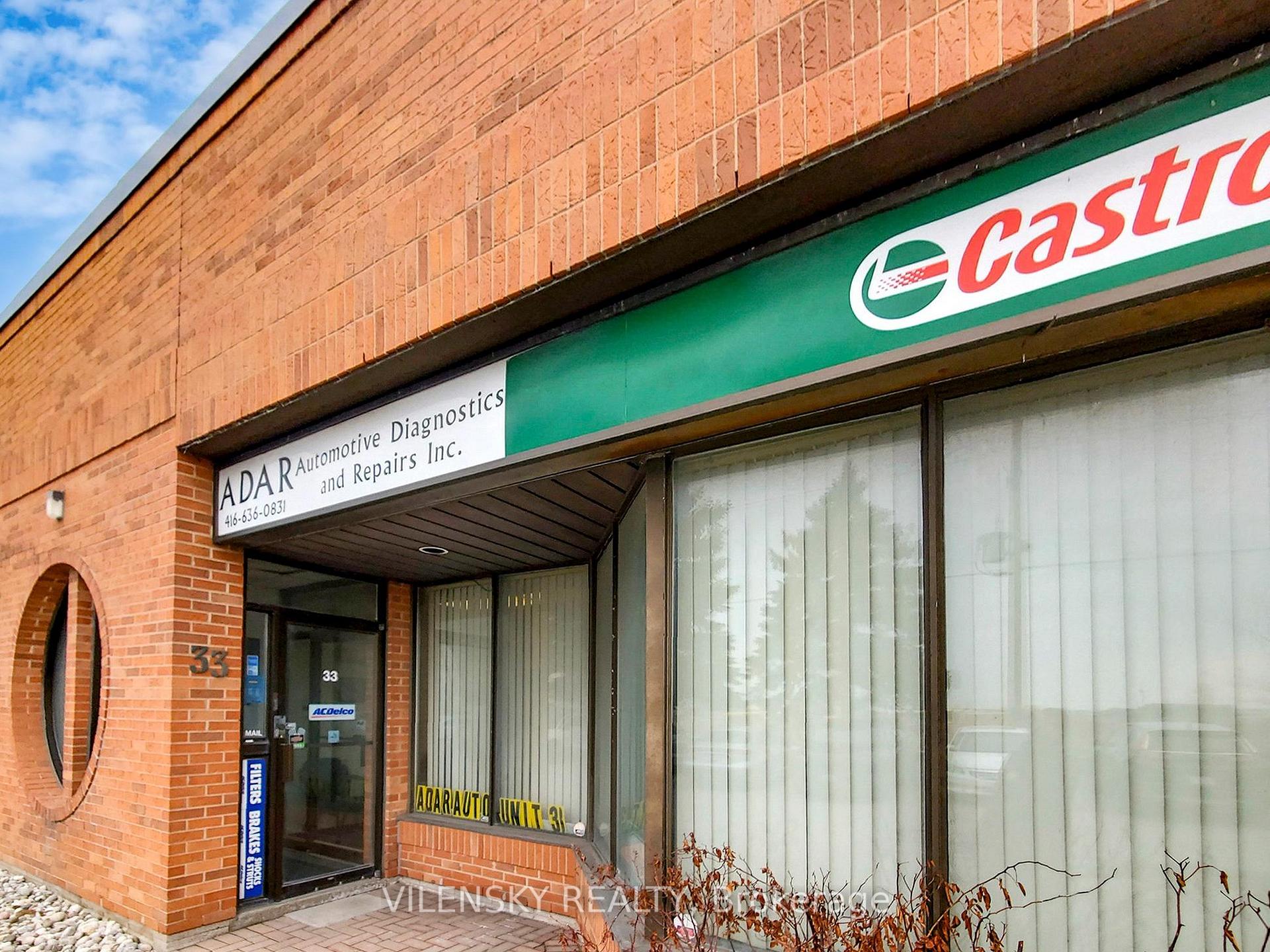 #33 – 1170 Sheppard Ave W | Industrial Condo For Sale Toronto | Vilensky Realty
