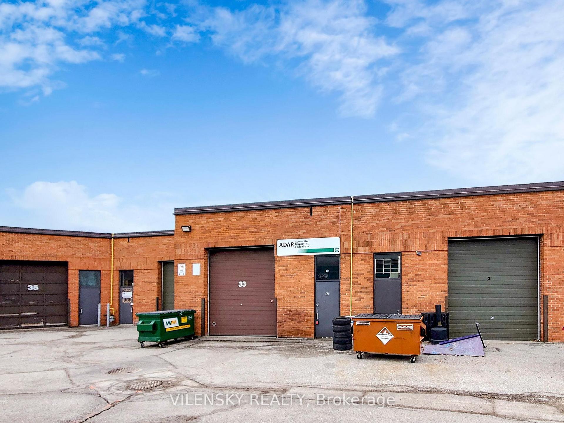 #33 – 1170 Sheppard Ave W | Industrial Condo For Sale Toronto | Vilensky Realty