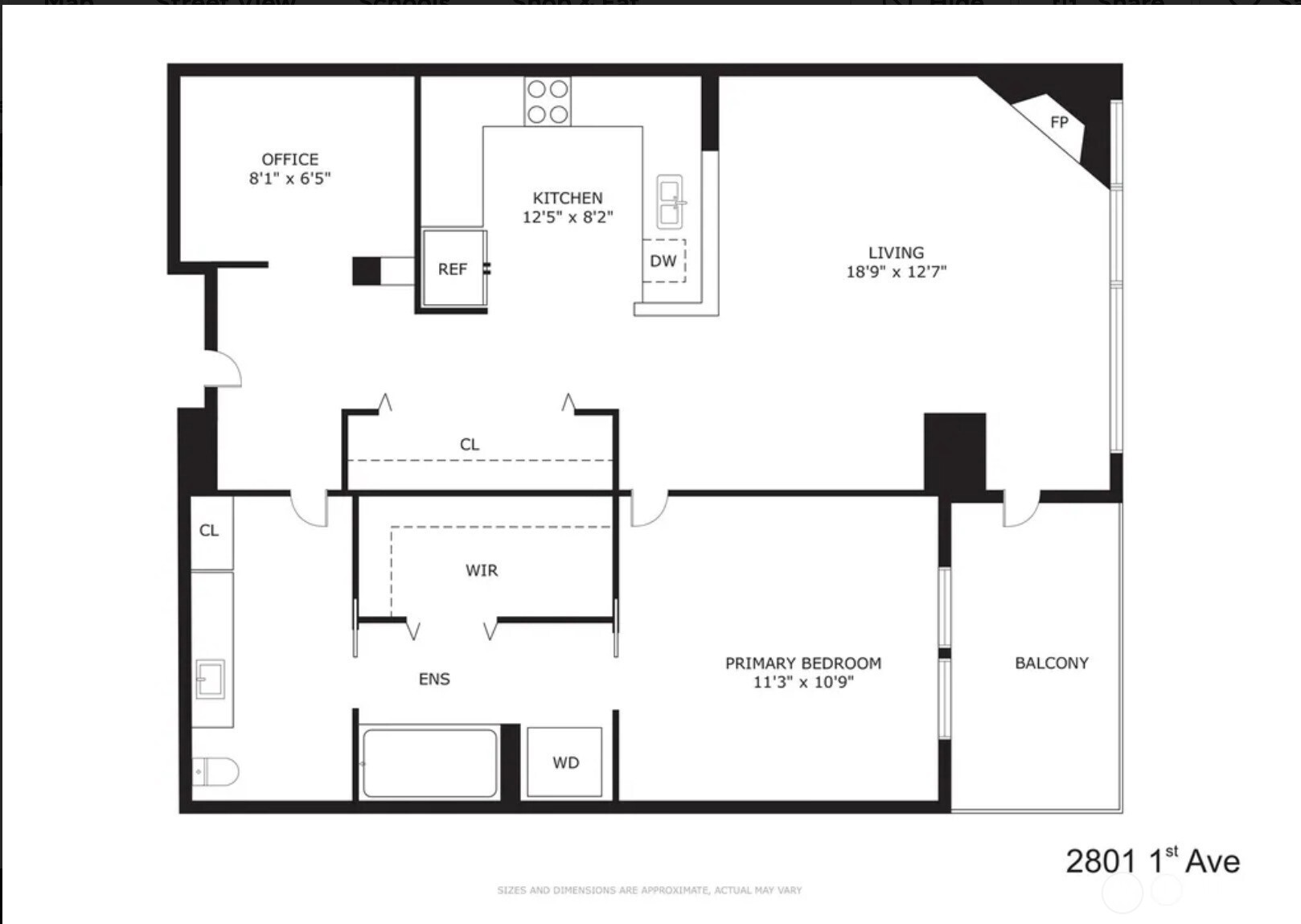 2801 1st Avenue Unit: 807