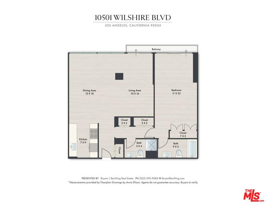 10501 Wilshire Blvd Unit: 1205