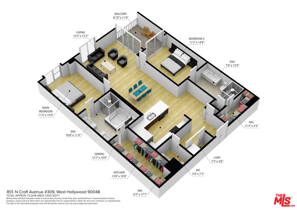 855 N Croft Ave Unit: 309