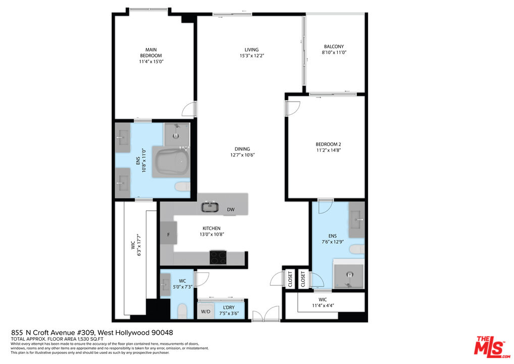 855 N Croft Ave Unit: 309