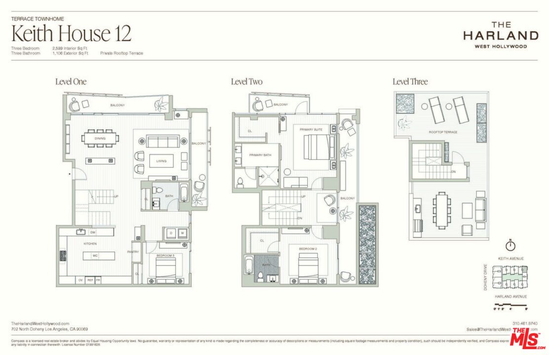 702 N Doheny Dr Unit: TH12