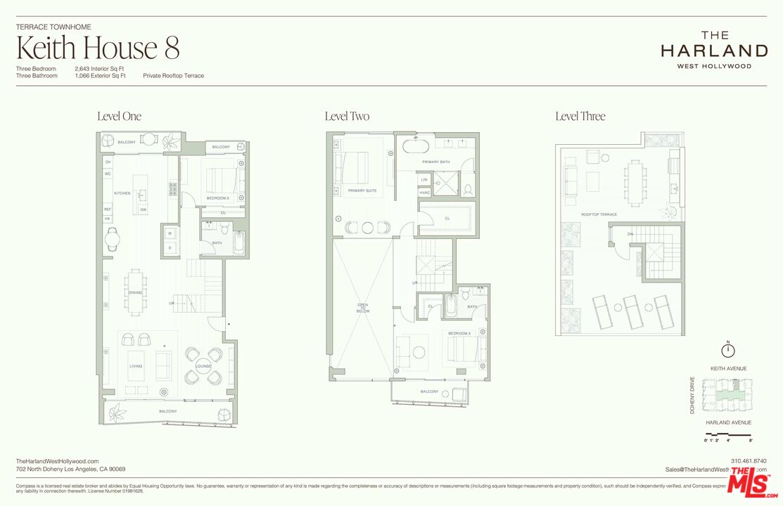 702 N Doheny Dr Unit: TH8