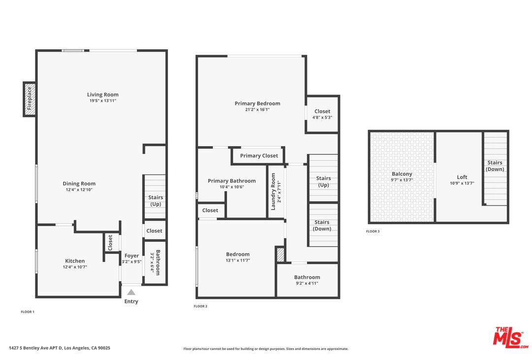 1427 S Bentley Ave Unit: D