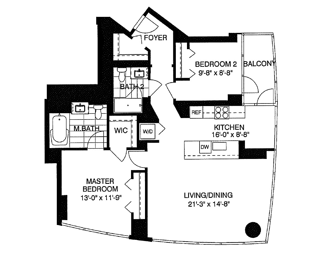 1201 S Prairie Avenue Unit: 1706