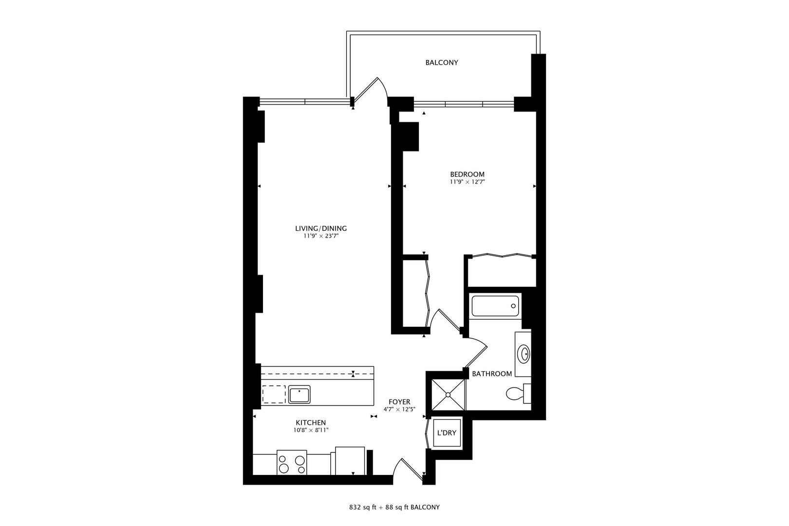 123 S Green Street Unit: 1010B