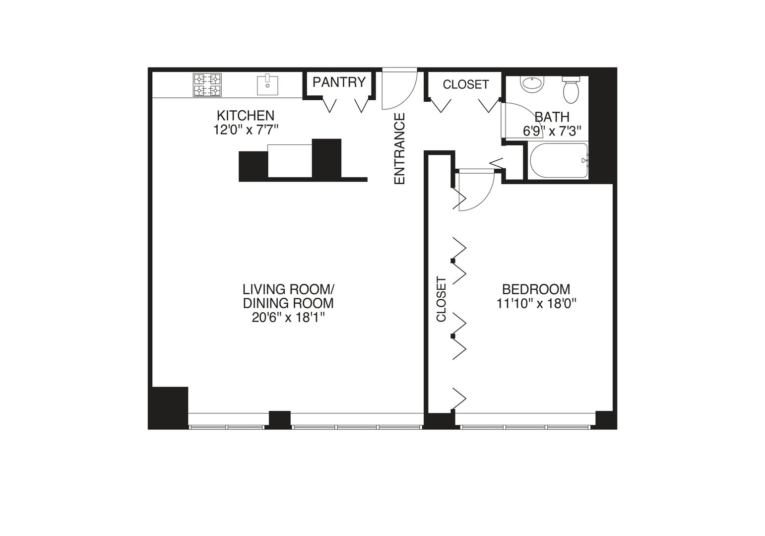 4250 N Marine Drive Unit: 630
