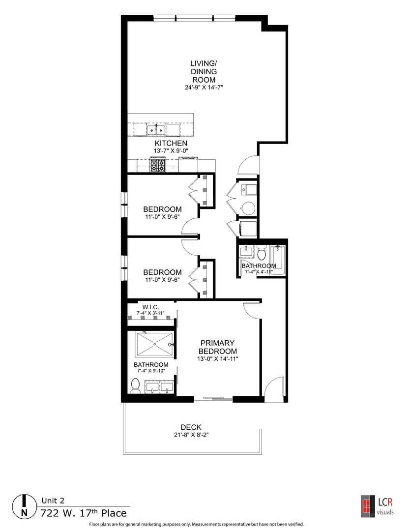 722 W 17th Place Unit: 2E