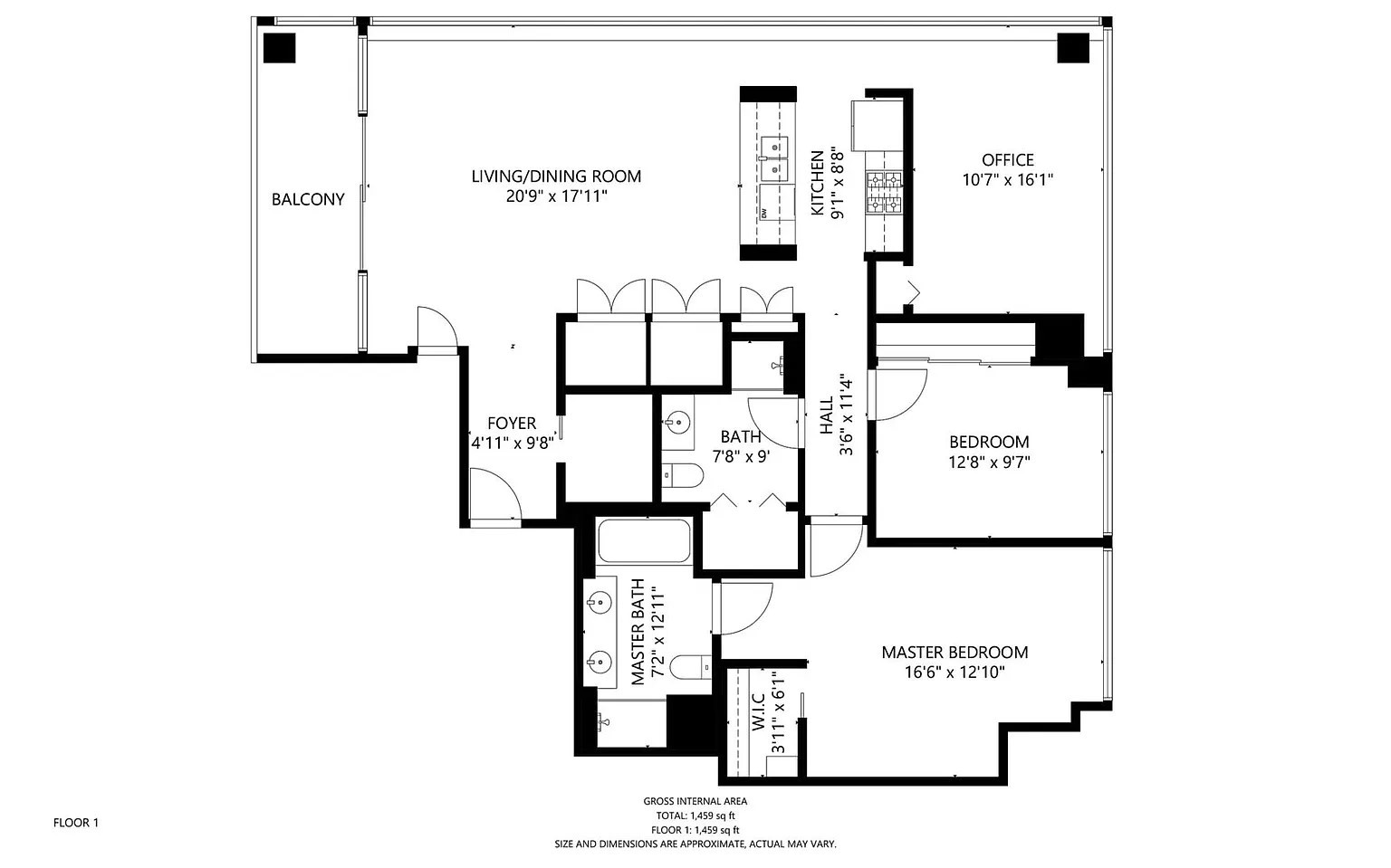 611 S Wells Street Unit: 2407
