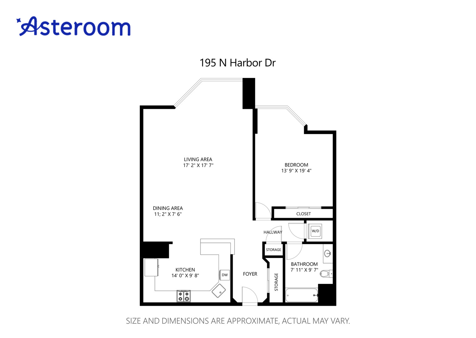 195 N HARBOR Drive Unit: 4107
