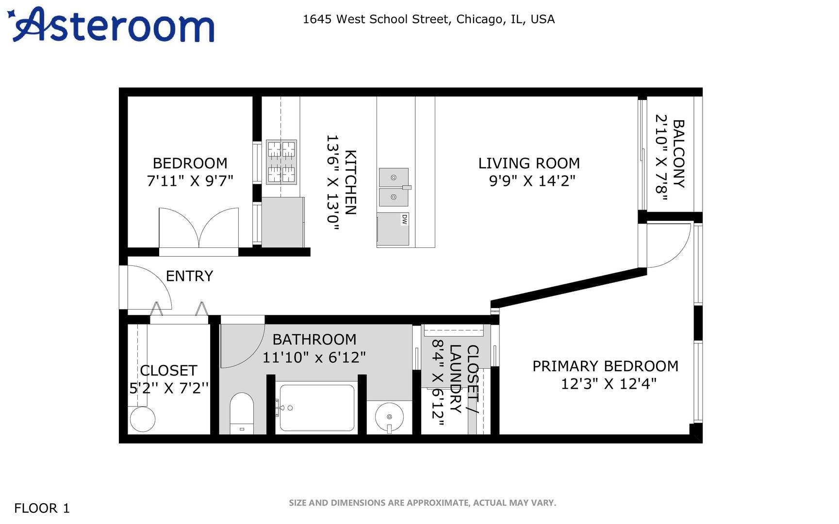 1645 W School Street Unit: 204